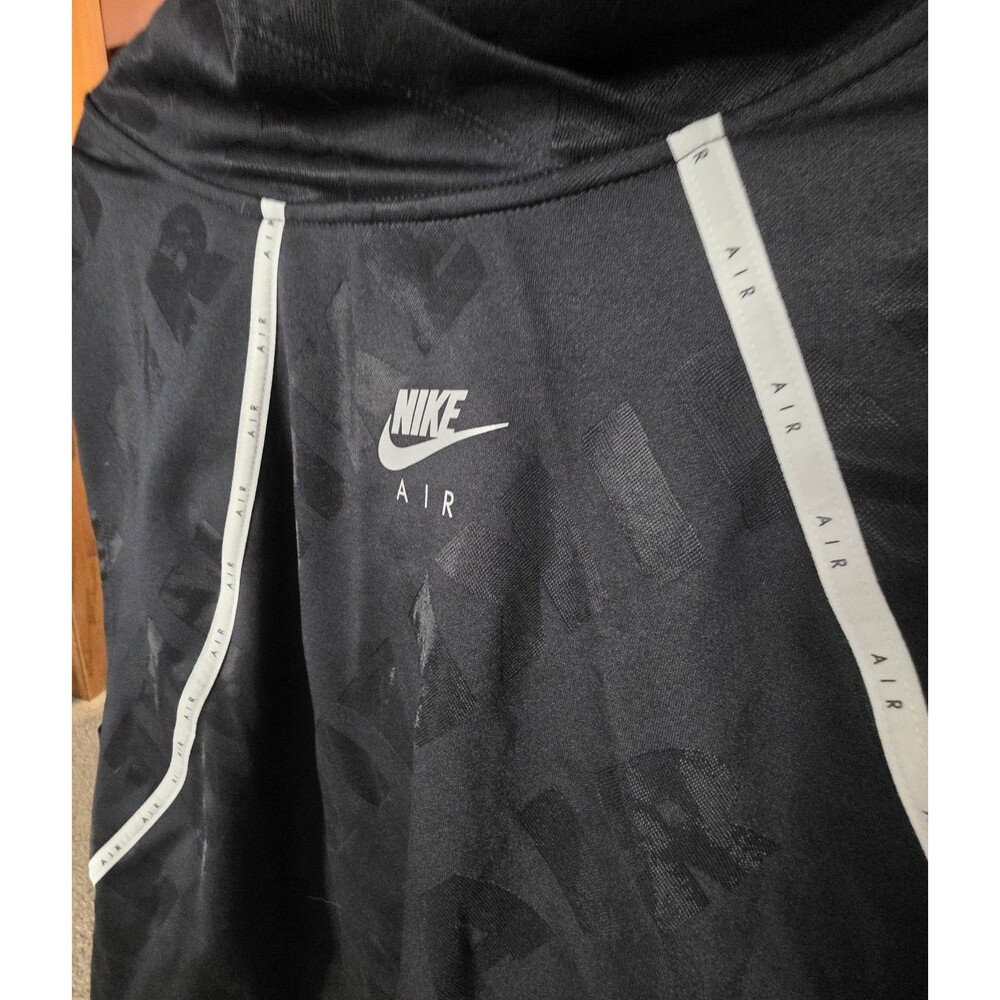Nike Air Sleeveless Vest Size 2X Running Activewear Black Hooded Lightweight - Picture 6 of 9
